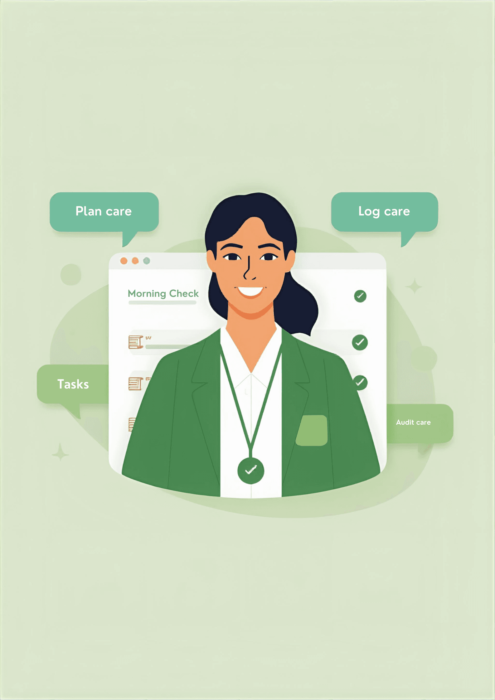 Evertrack care dashboard